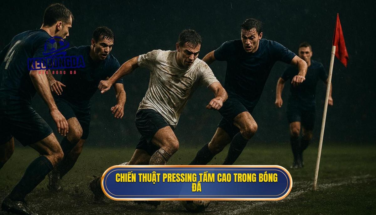 Bản chất và nguyên lý vận hành của chiến thuật pressing tầm cao