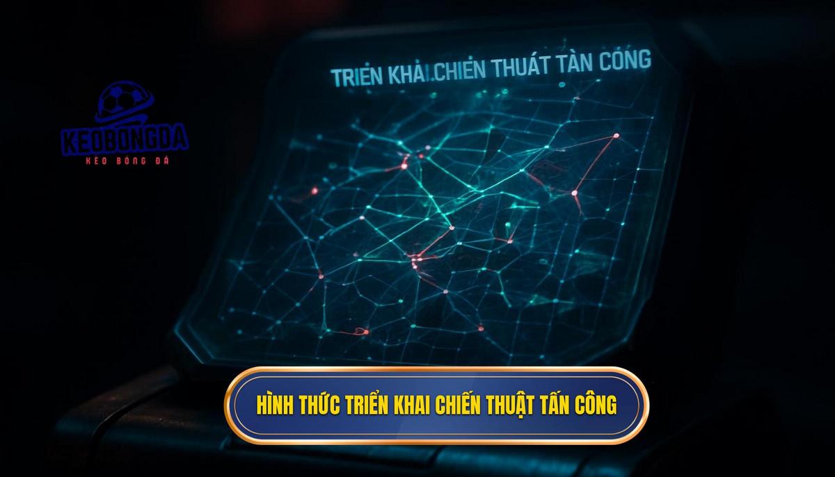 Các hình thức triển khai chiến thuật tấn công biên phổ biến