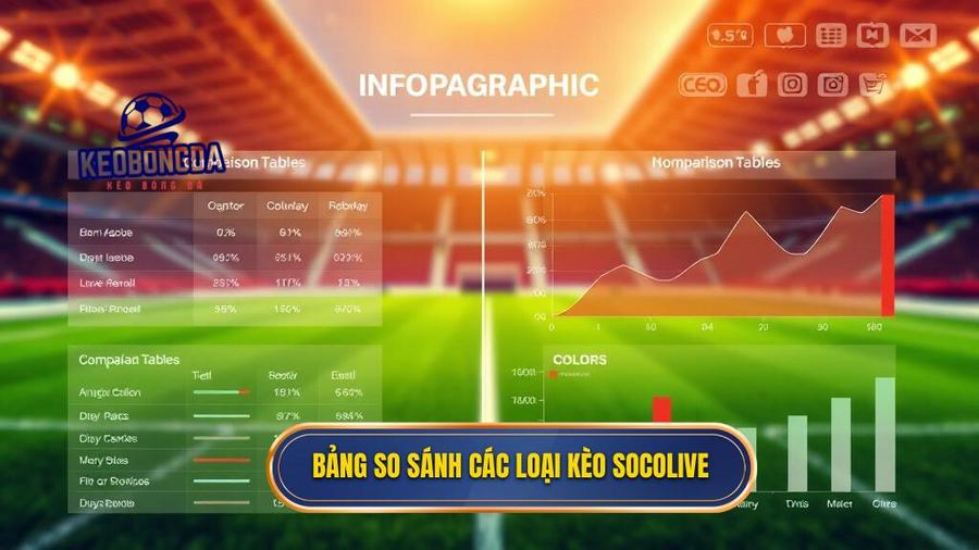 Bảng so sánh các loại kèo Socolive