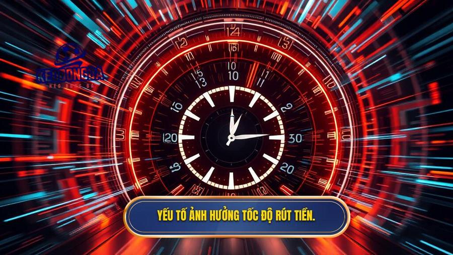 2. Yếu tố ảnh hưởng tốc độ rút tiền.